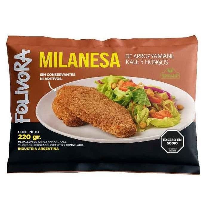 Milanesa YAMANÍ, KALE Y HONGOS · 220g