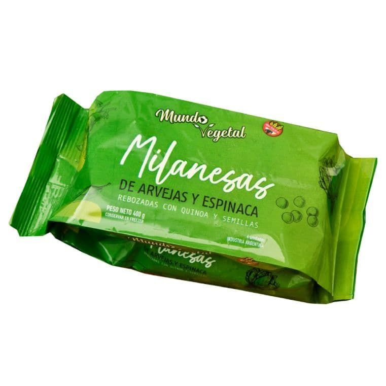 Milanesas ESPINACA · 400g