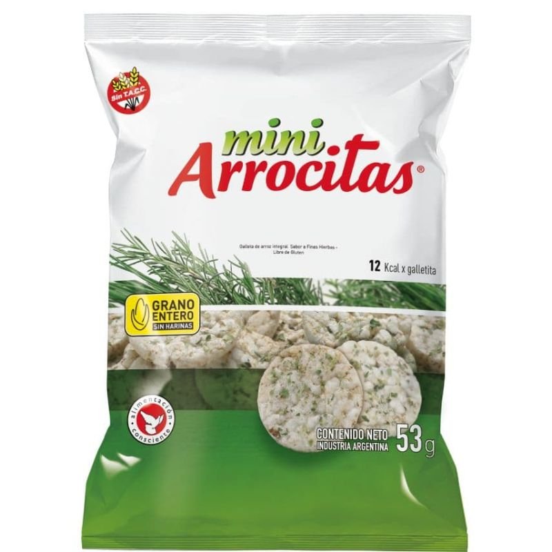 Miniarrocitas - Arrocitas FINAS HIERBAS · 53g