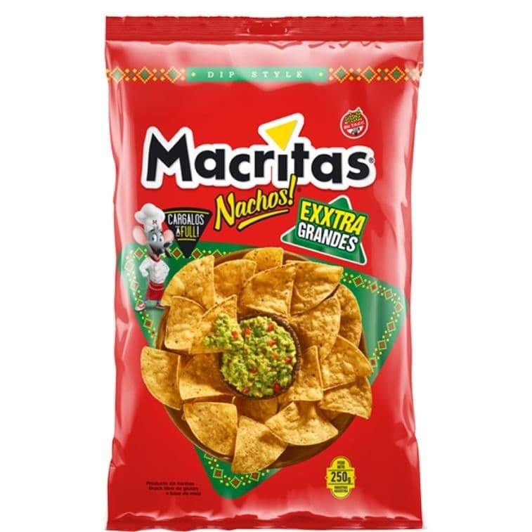 Nachos XL - Macritas ORIGINAL · 250g