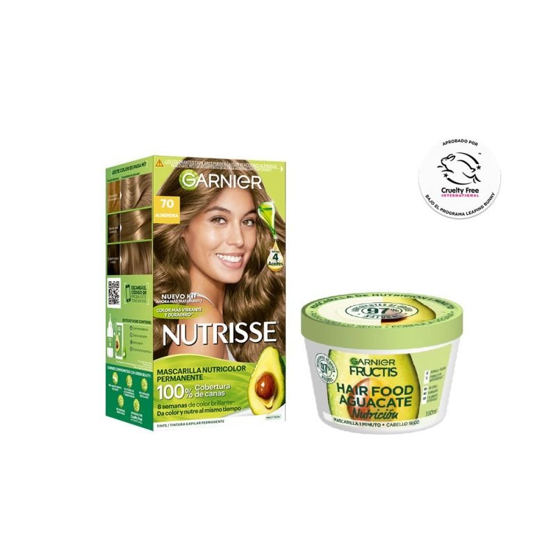 NUTRISSE TONO 70 + HAIR FOOD PALTA MASCARILLA