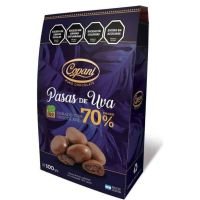 Pasas de uva 70% cacao PASAS DE UVA · 100g