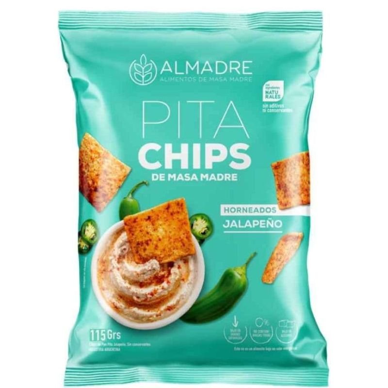 Pita chips JALAPEÑO · 115g