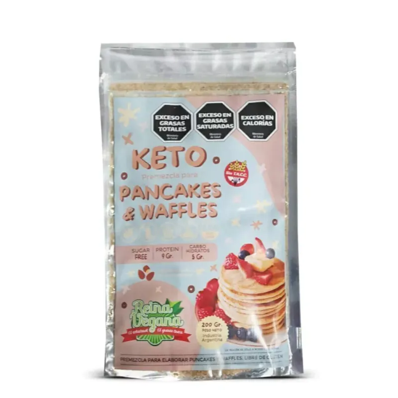 Premezcla para Waffles y Pancakes Keto x 200g