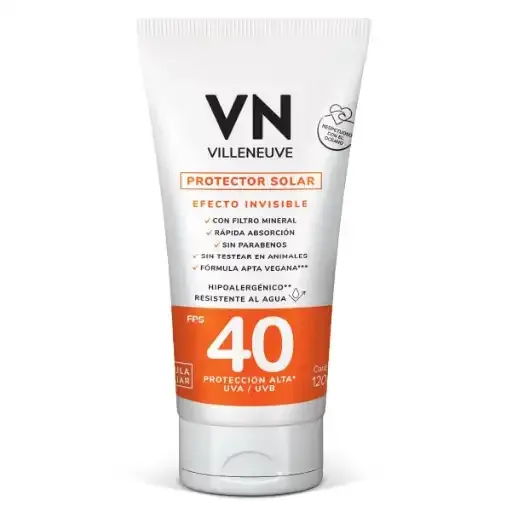 Protector Solar crema FPS 40 (120ml)