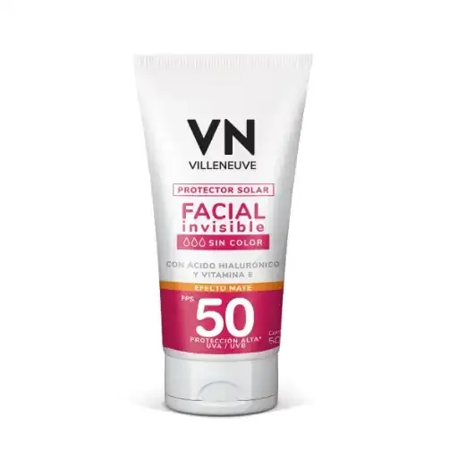 Protector Solar facial invisible FPS 50