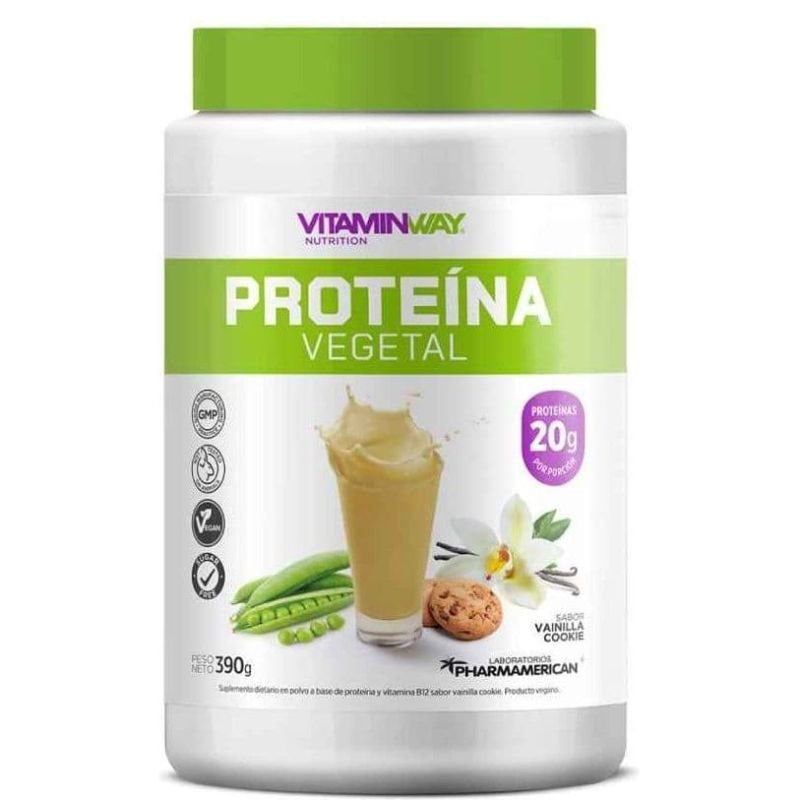 Proteína Vegetal VAINILLA COOKIE · 390g