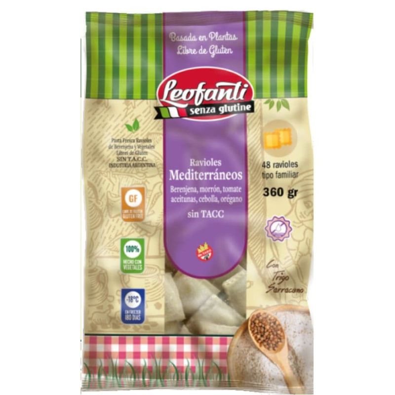 Ravioles MEDITERRÁNEO · 360g
