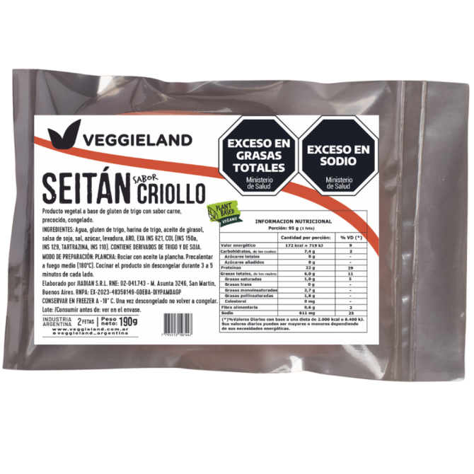 Saitán sabor criollo