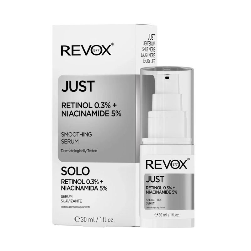 Serum Facial con Retinol 0.3% + Niacinamida 5% B77 Revox