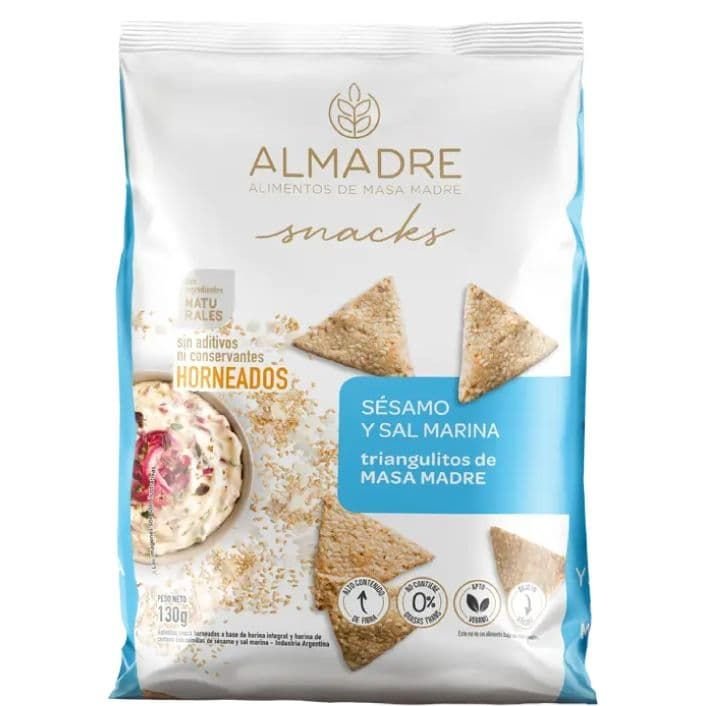 Snacks SÉSAMO Y SAL MARINA · 130g