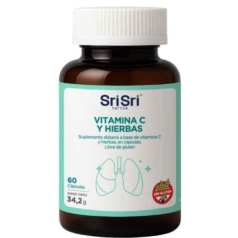 Suplemento Cuidado Respiratorio VITAMINA C, CÚRCUMA, JENGIBRE Y REGALIZ · 60g
