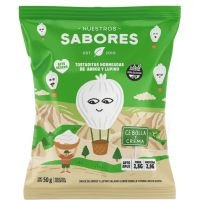 Tostadas de arroz y lupino CEBOLLA Y CREMA · 50g