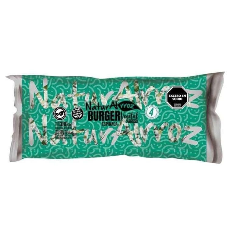 Vegan burger ESPINACA · 380g