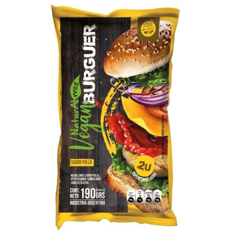 Vegan Burger POLLO · 160g