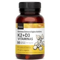 Vitamina K2+D3 HUESOS Y DIENTES SANOS · 50u