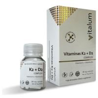 Vitaminas K2 + D2 complex NEUTRO · 9g