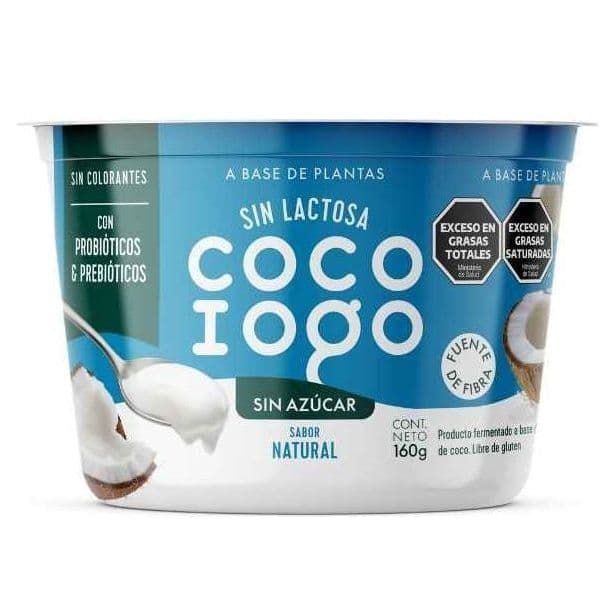 Yogur de Coco NATURAL SIN AZÚCAR · 160g