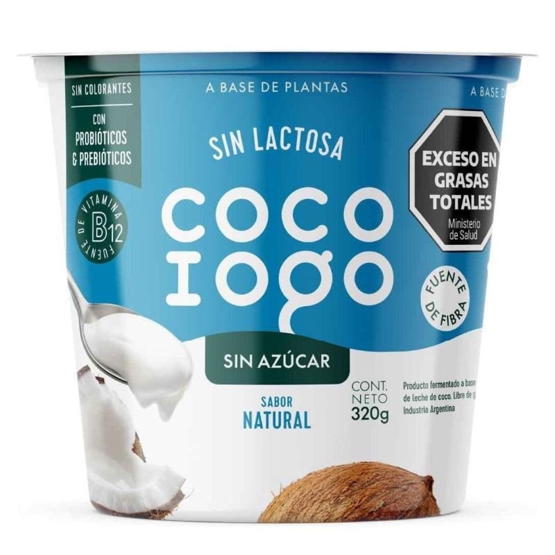 Yogur de Coco NATURAL SIN AZÚCAR · 320g