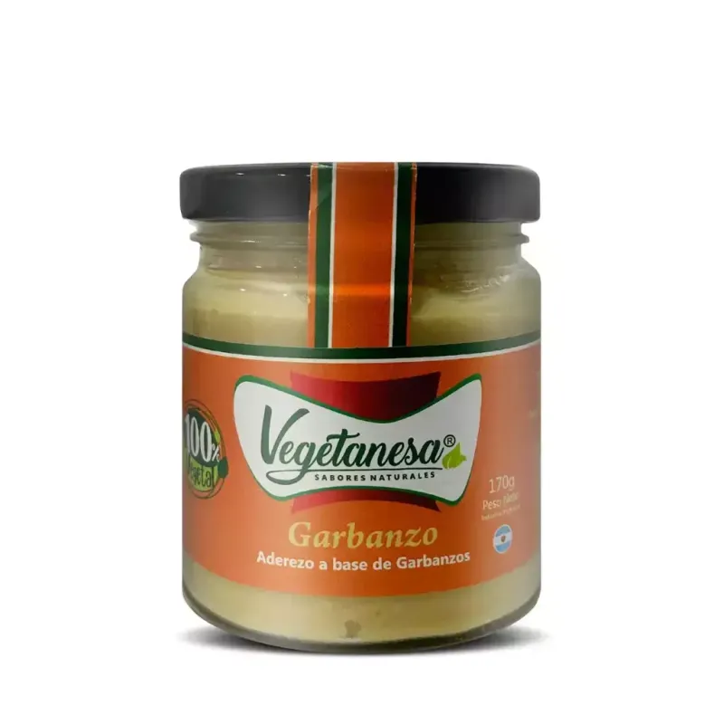 Aderezo a base de Garbanzos VEGETANESA 170g