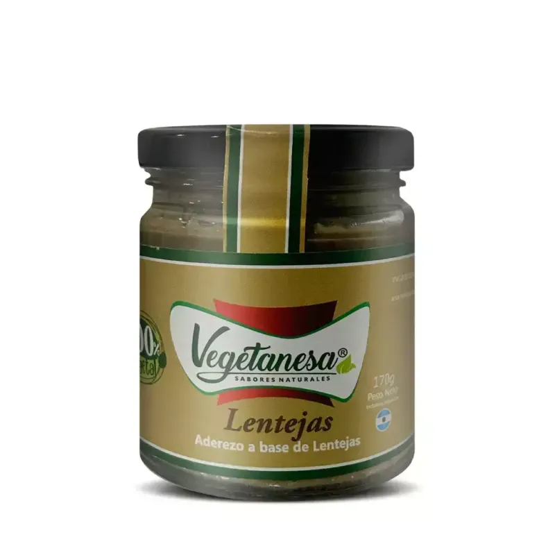 Aderezo a base de Lentejas VEGETANESA 170g