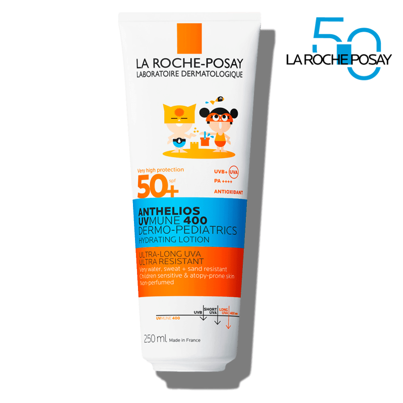 ANTHELIOS UVMUNE 400 DERMO-PEDIATRICS LOCIÓN HIDRATANTE SPF 50+