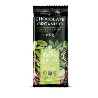 Barra de Chocolate Orgánico 60% Cacao Colonial x 100g