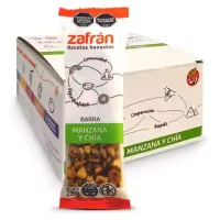 Barritas de Manzana y Chía ZAFRÁN x 12u