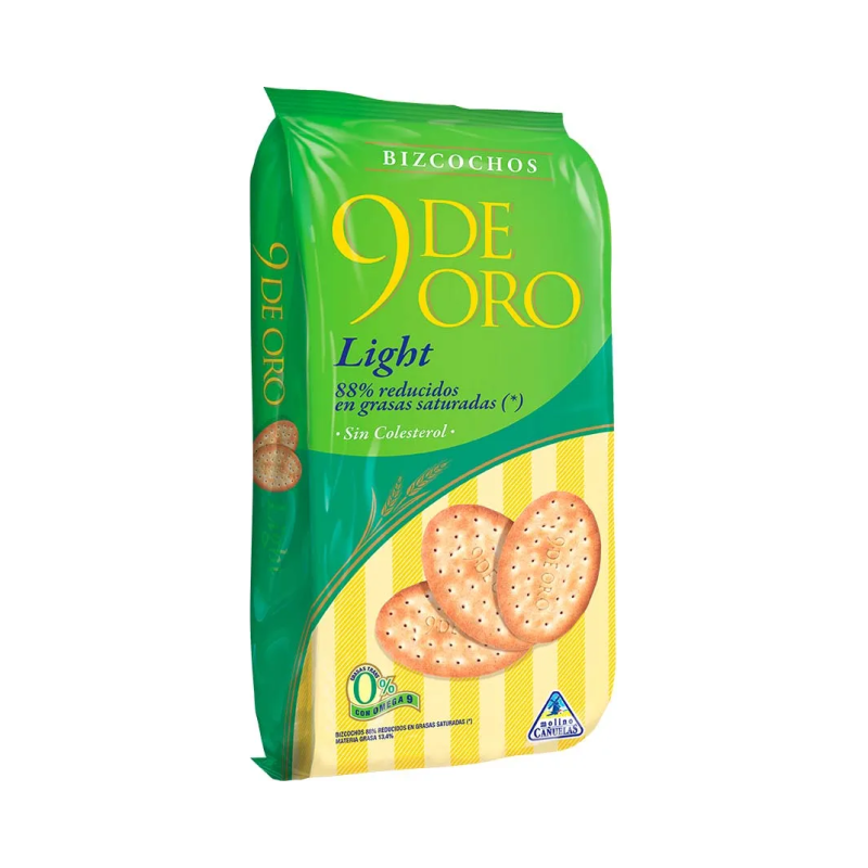 Bizcochos Light 9 de Oro 170 g