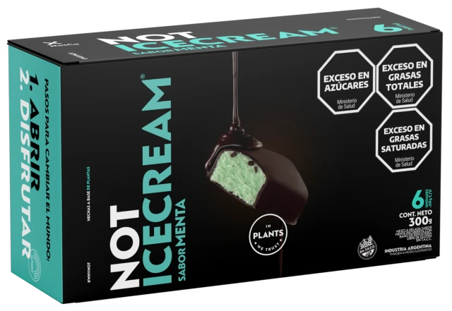 Tableta helado Not Icecream Menta