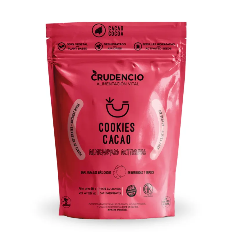 Cookies de Cacao y Almendras x 90g