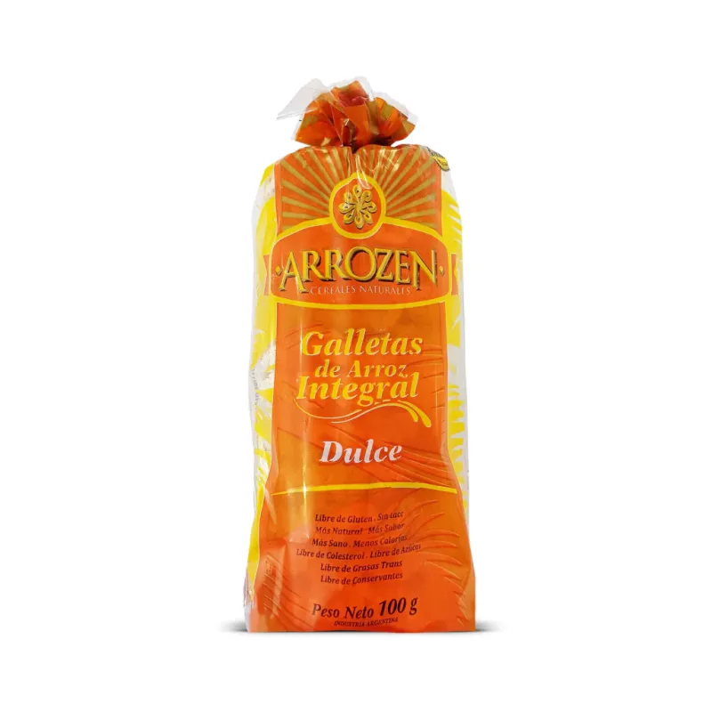 Galletas de Arroz Integral Dulces ARROZEN x 100g