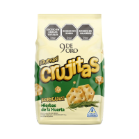 Crujitas Sabor Hierbas de la Huerta 9 de Oro 120 g