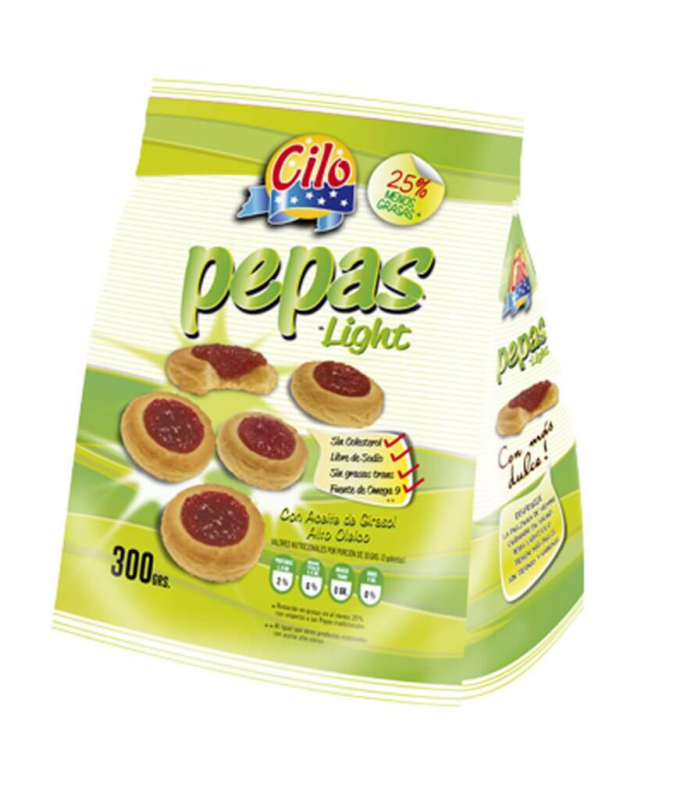 Galletitas Pepas Light Cilo 300g