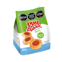 Galletitas Pepas Vegetal Trío 300g