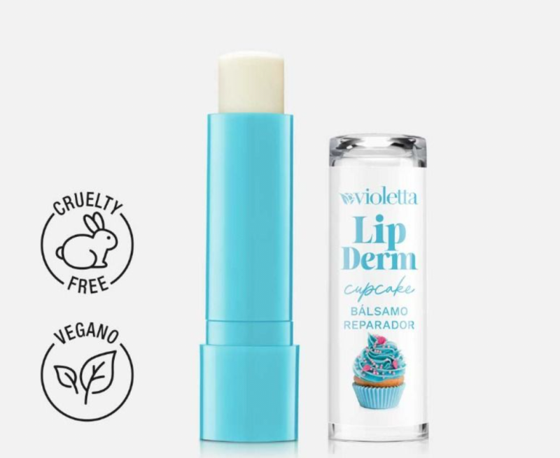 Lip Derm Cupcacke Bálsamo reparador para labios