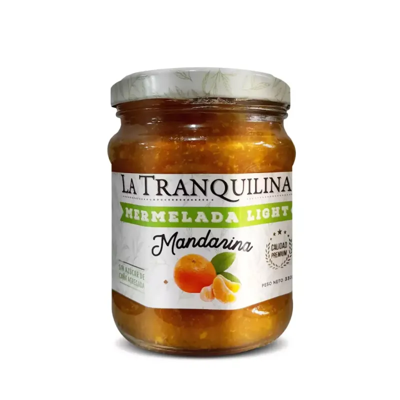Mermelada de Mandarinas Light LA TRANQUILINA x 330g