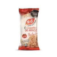 Disquitos de Arroz Integral Salados 4:8 x 18g