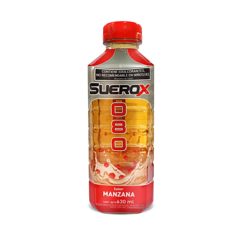 Bebida Hidratante sabor Manzana SUEROX x 630ml