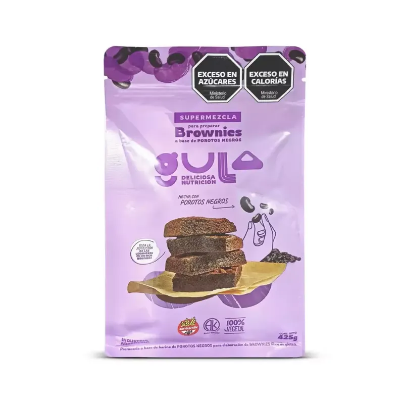 Super Mix Brownies Chocolate base Poroto Negro x 425g