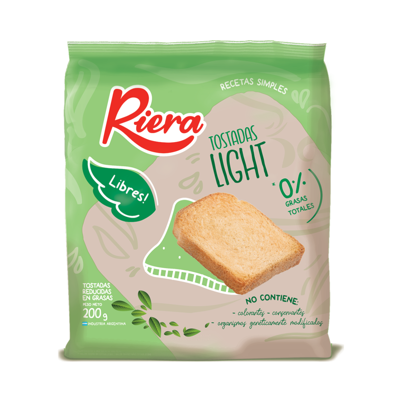 Tostadas light