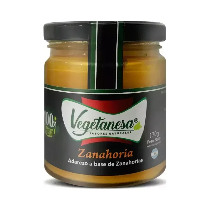 Aderezo a base de Zanahorias VEGETANESA 170g