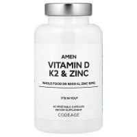 Codeage, Amen, vitamina D, K2 y zinc