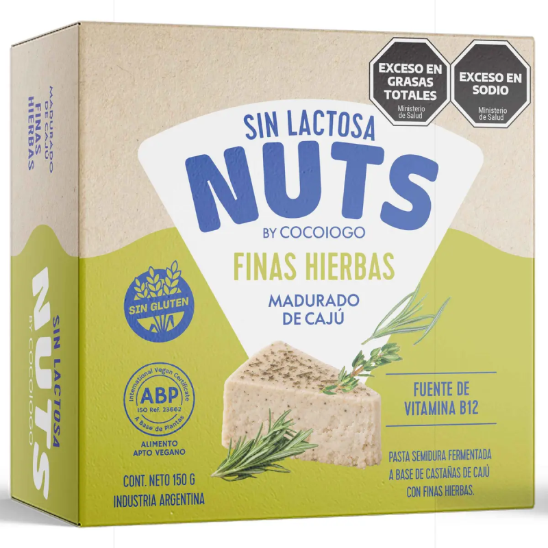 Queso de cajú. Finas hierbas