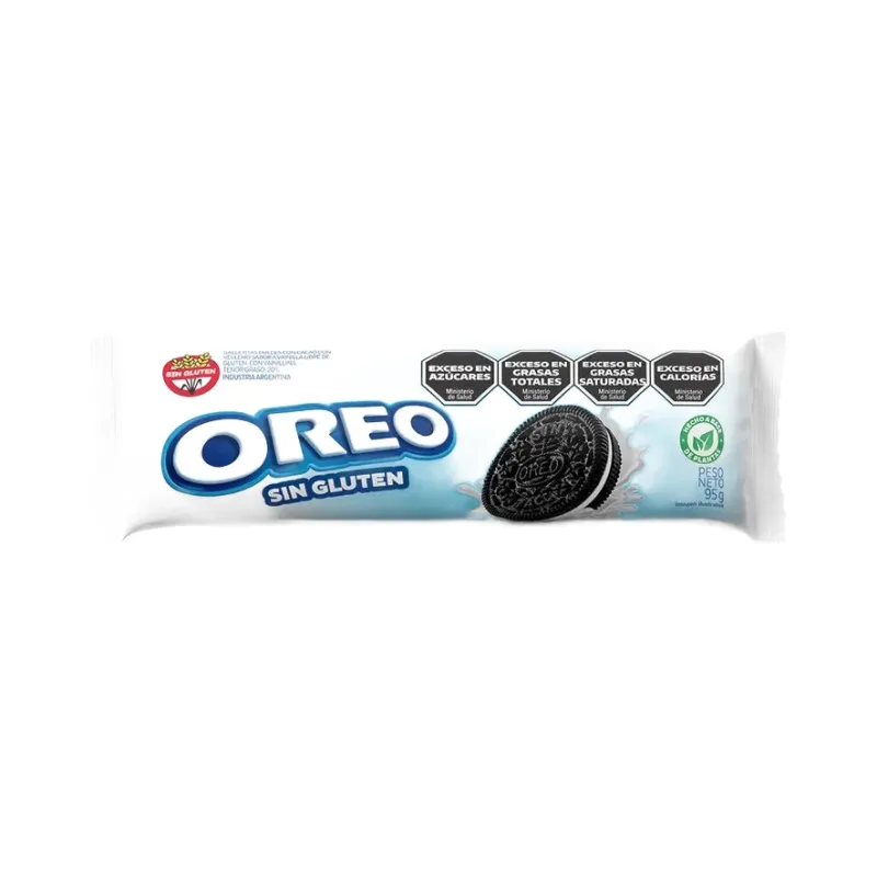 Galletitas Oreo Rellenas con Crema Sin Gluten 95g
