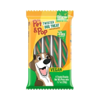 Golosina Perros | Fun Pet & Pop | Twister Snack Golosina 50g X3 |  Vegan