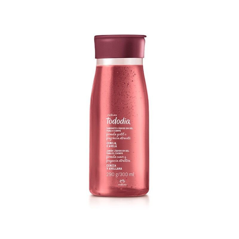 Jabón Líquido en Gel Tododia Cereza y Avellana 300 ml