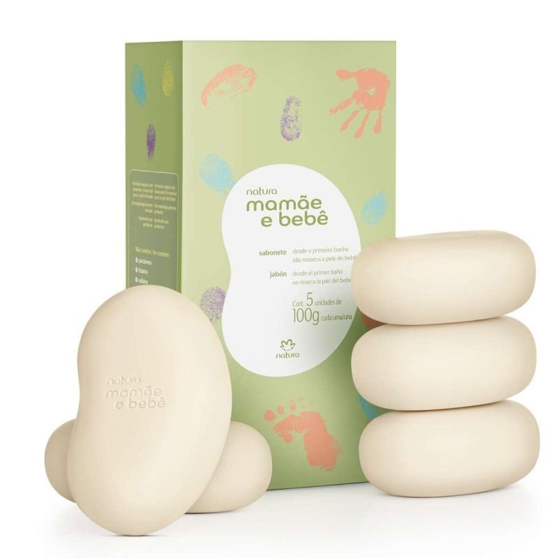 Jabones en Barra MM&BB 5 x 100 g c/u