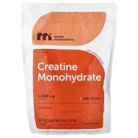 Micro Ingredients, Monohidrato de creatina en polvo, sin sabor, 1 kg (2,2 lb)