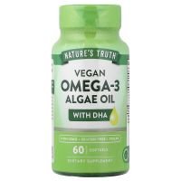 Nature's Truth, Aceite de algas omega-3 vegano con DHA